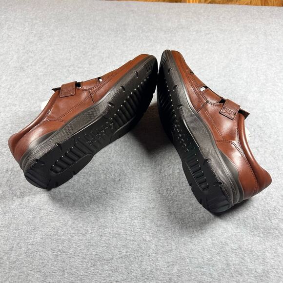 ECCO Brown Leather Fisherman Sandals Mens 45 EU 11-11.5M